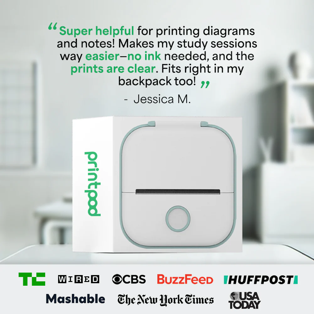 Print Pod™ Mini portable printer - Image 7